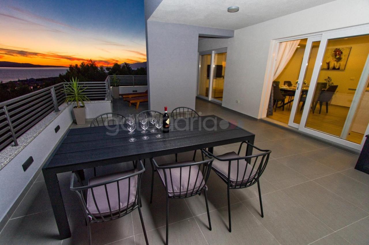 Penthouse With Panoramic View Ally มาคาร์สกา ภายนอก รูปภาพ